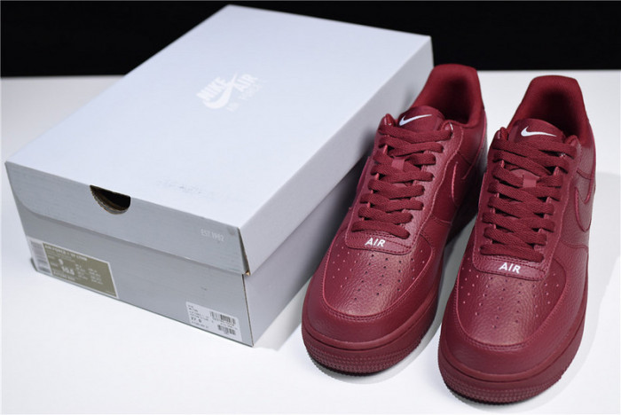 (image for) Nike Air Force 1 Low 07 LTHR Sail Team Red AJ7280-600 